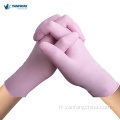 Examen médical sans poudre jetable Gants en nitrile